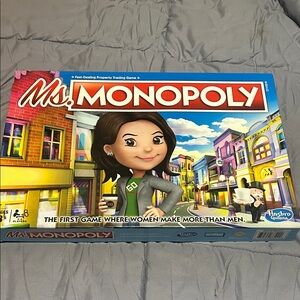 Hasbro Ms. Monopoly Board Game - new